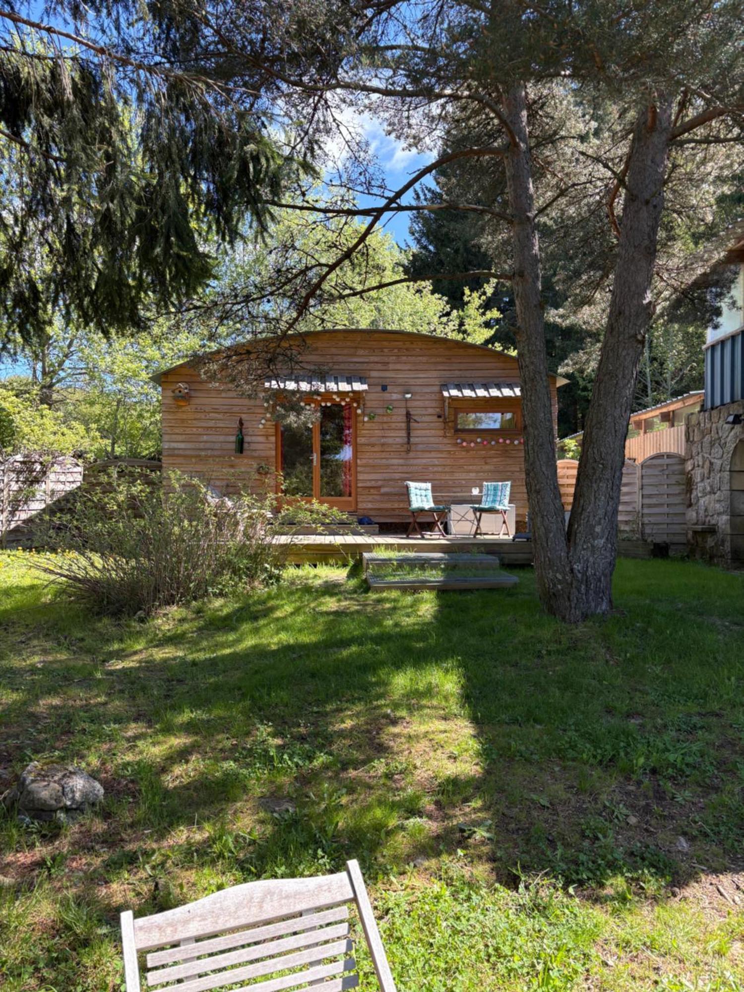 Chalet Grenouille Domaine De La Mamounette Champclause Eksteriør billede