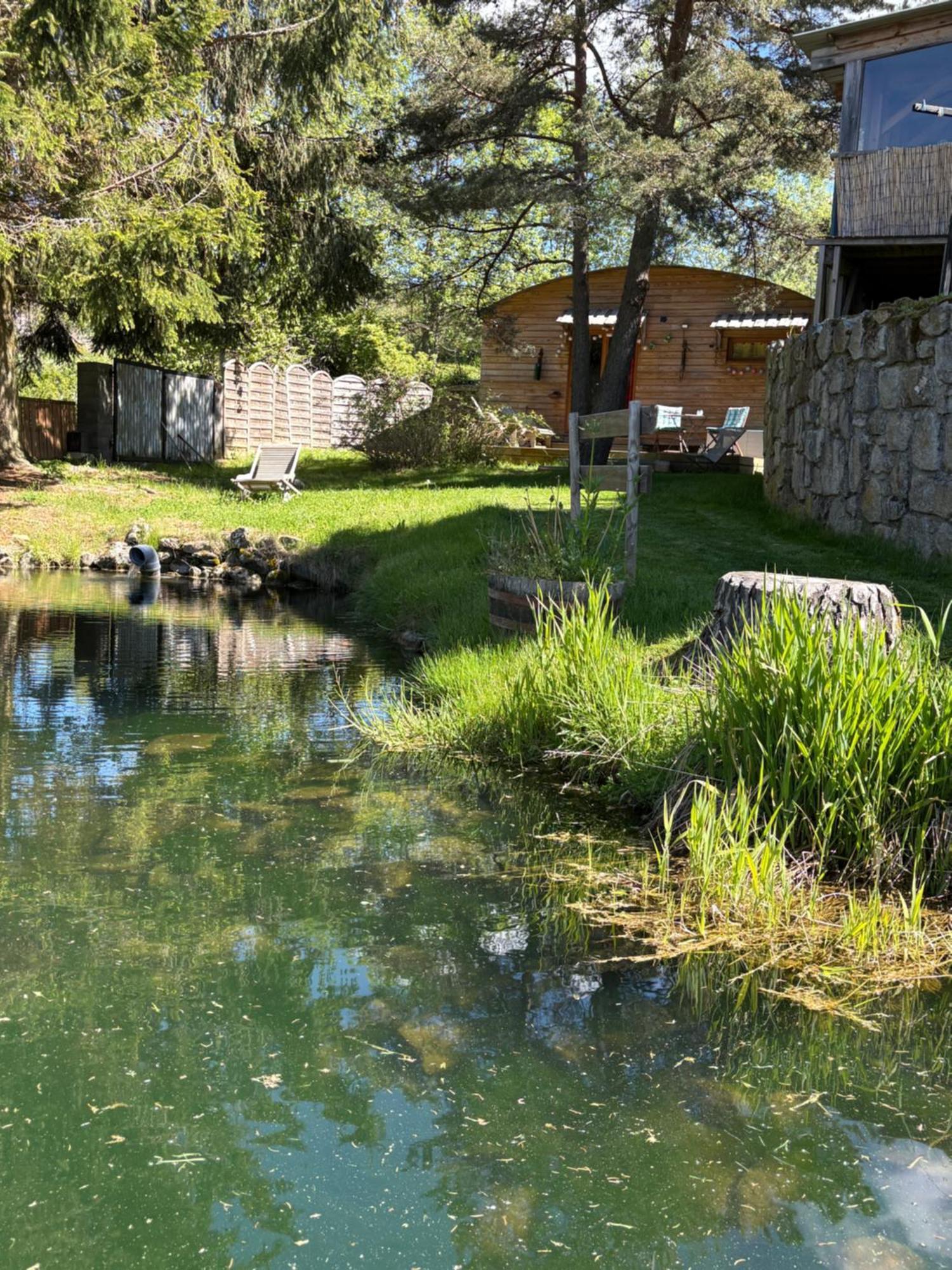 Chalet Grenouille Domaine De La Mamounette Champclause Eksteriør billede