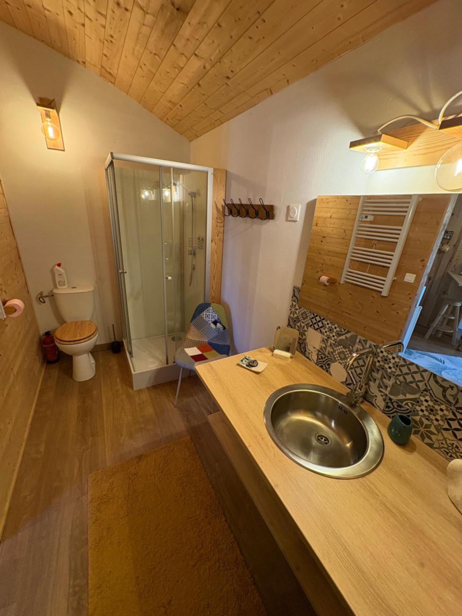 Chalet Grenouille Domaine De La Mamounette Champclause Eksteriør billede
